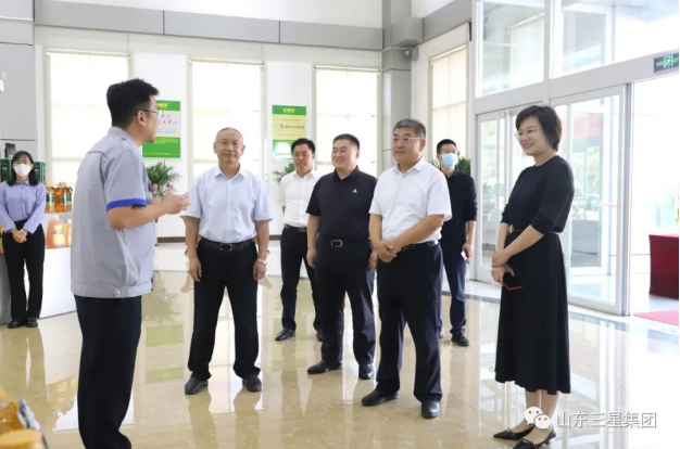 濱州市人民檢察院黨組書記、檢察長王體功來山東三星集團調(diào)研