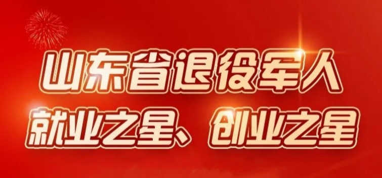 點(diǎn)贊！張迪榮獲山東省退役軍人就業(yè)之星