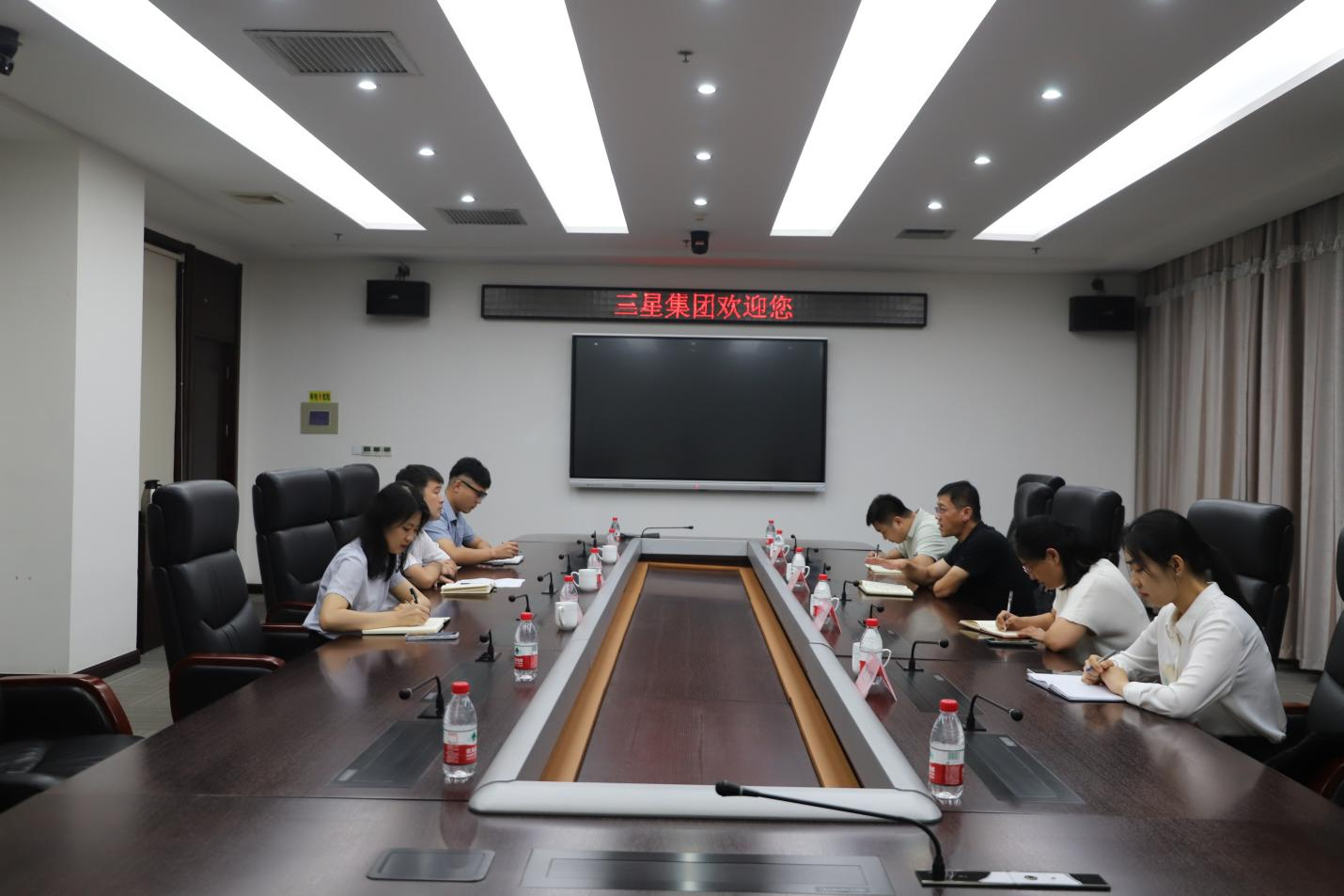 鄒平市委組織部、市人社局調(diào)研工作組來(lái)山東三星集團(tuán)開(kāi)展用工需求專題調(diào)研
