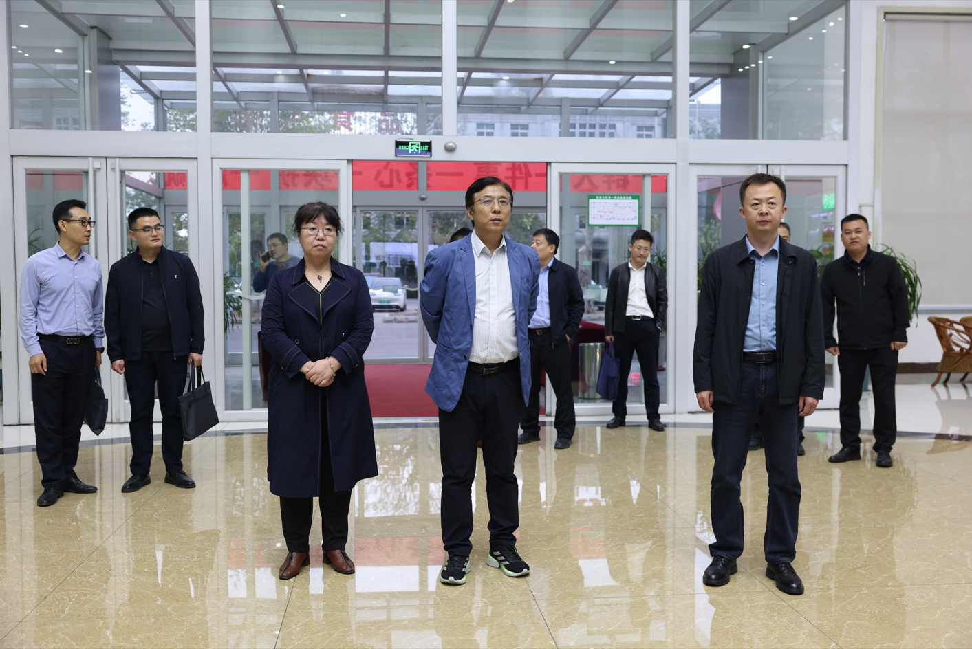 省市場監(jiān)管局促進處、濟南商標協(xié)查中心一行來山東三星集團調研